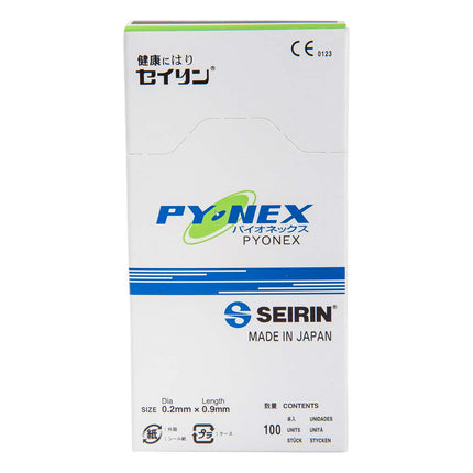 SEIRIN Pyonex permanent needles for ear and body, 100 pcs. Box
